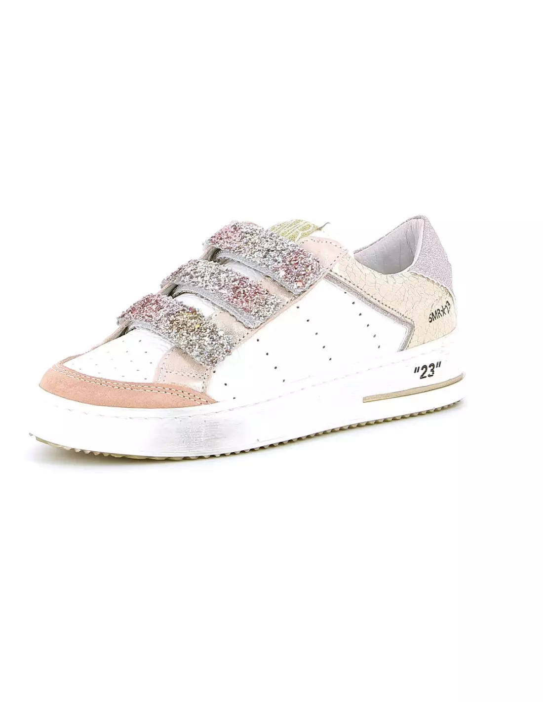 SMR - SEMERDJIAN 7628 - Baskets blancvelmulticolor