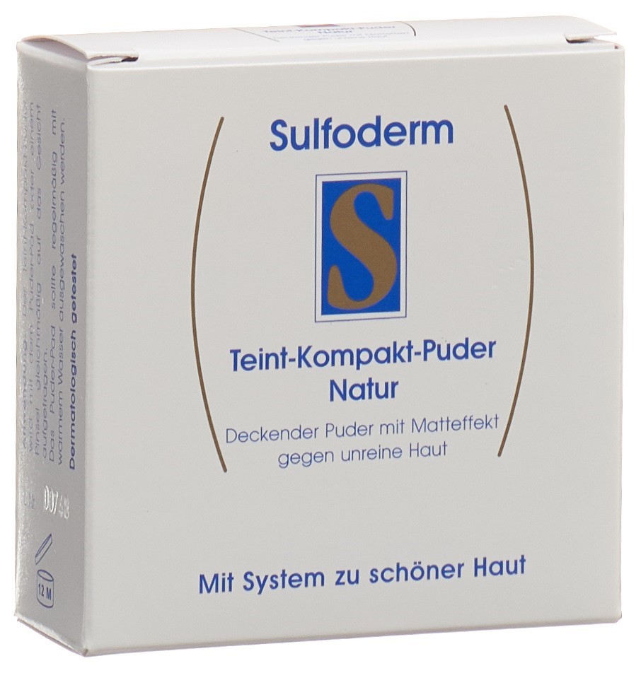 Sulfoderm S Teint Kompakt Puder Pdr Ds 10 g