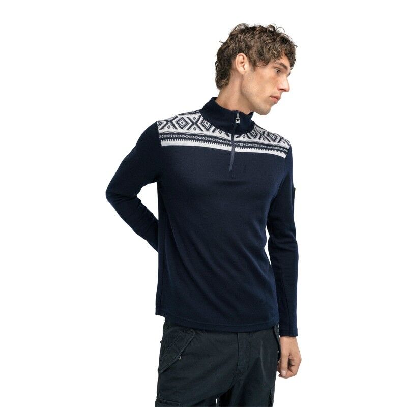 Cortina Basic Sweater - Gilet en laine mérinos homme
