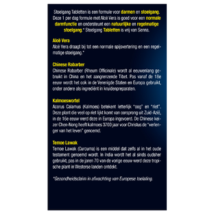 Lucovitaal Stoelgang Sennavrij Tabletten 60TB