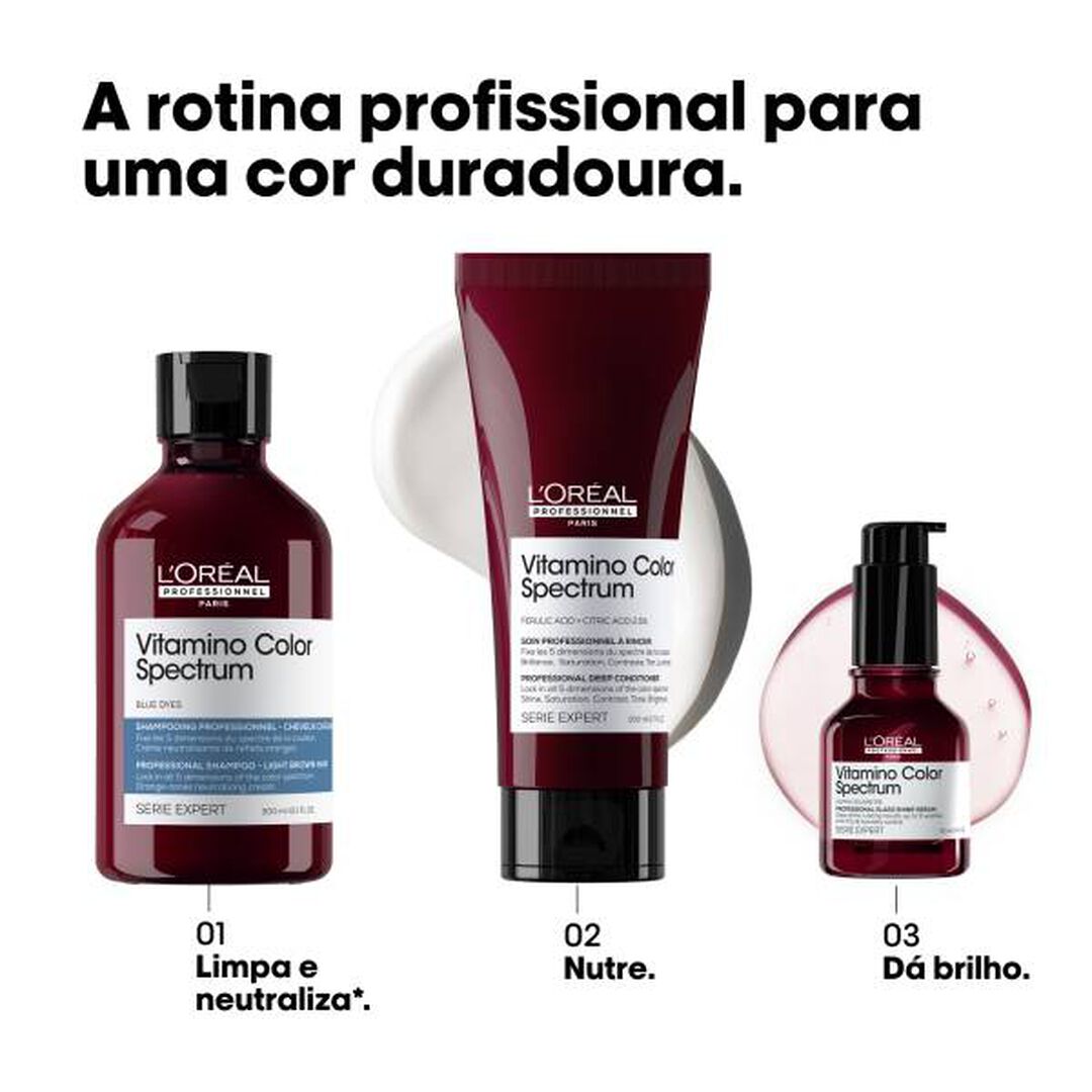 L'ORÉAL PROFESSIONNEL Vitamino Color Spectrum L'Oréal Professionnel Serie Expert Shampoo Azul Vitamino Color Spectrum - 300ml
