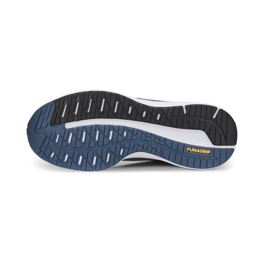 PUMA Chaussures de Running Magnify Nitro Knit - Bleu/Jaune/Blanc