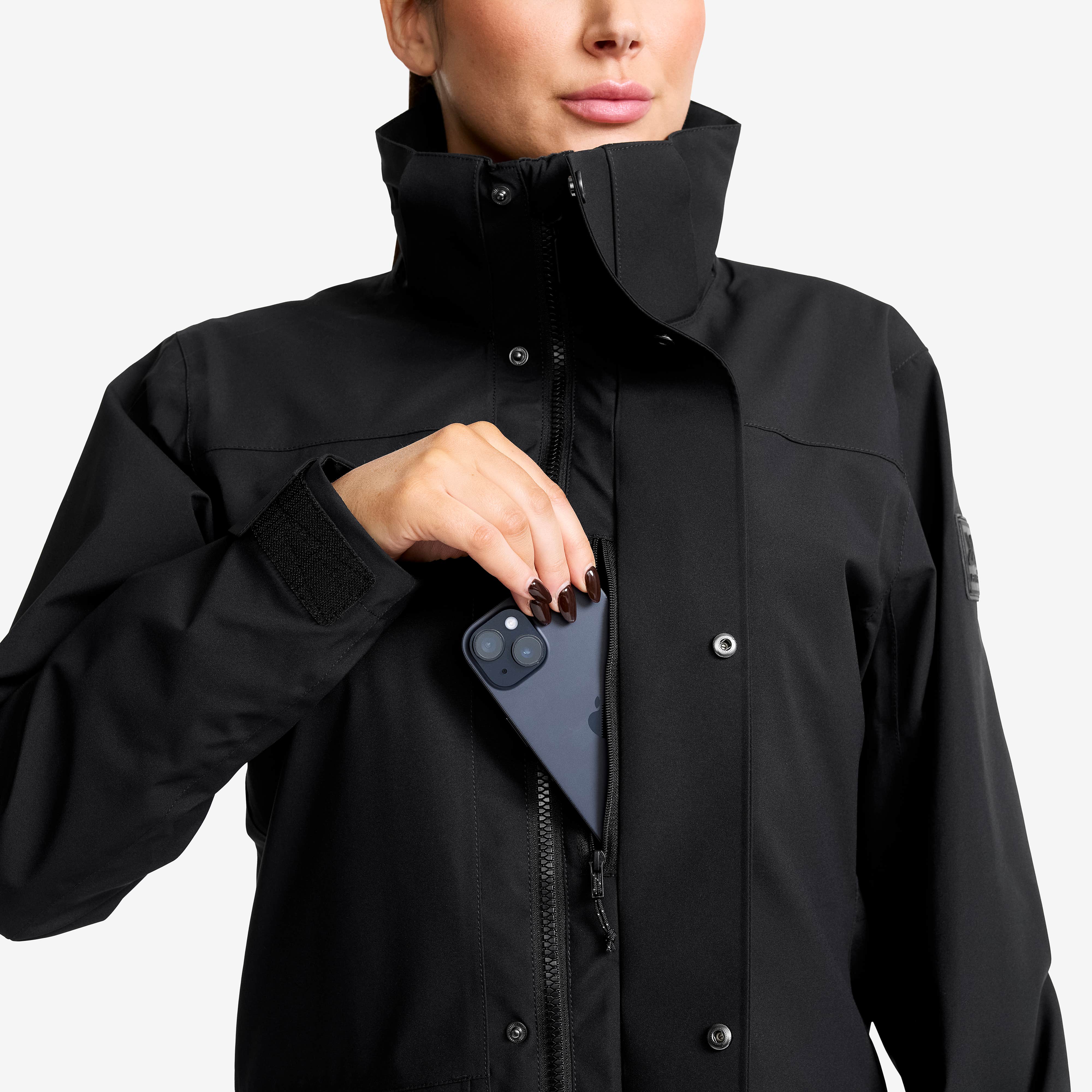 Status 2L Parka Dame Black