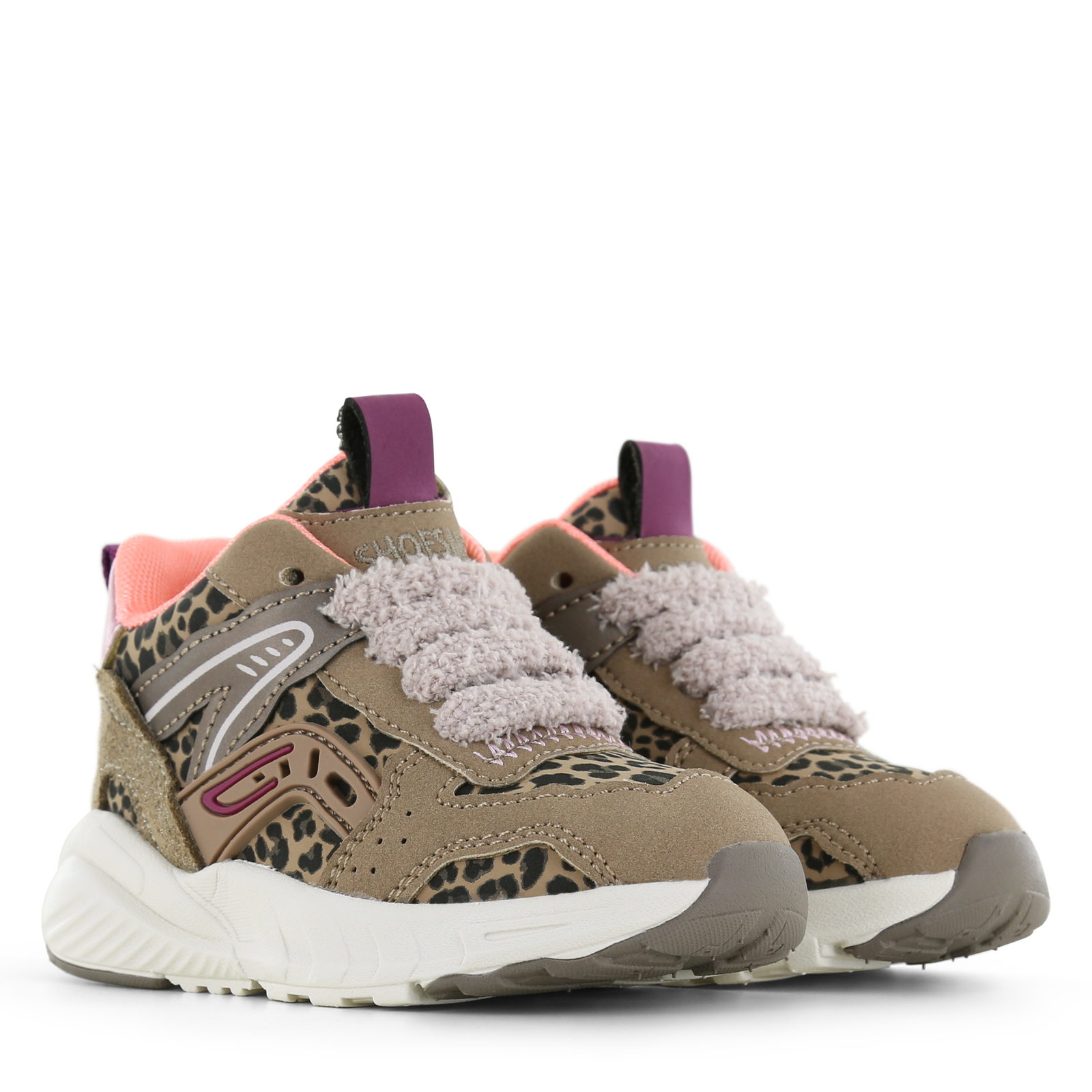 Shoesme sportief sneakertje met print Microfiber nubuck, Suède | Sale