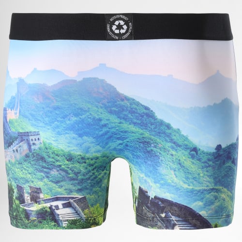 Boxer Muraille Bleu Clair