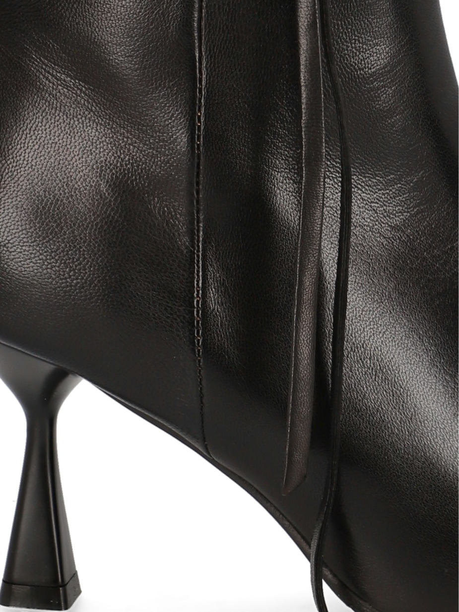 Glattleder Stiefelette