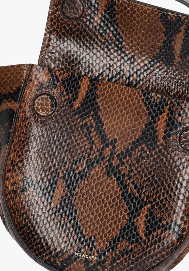 bruine wandler schoudertas hortensia bag mini