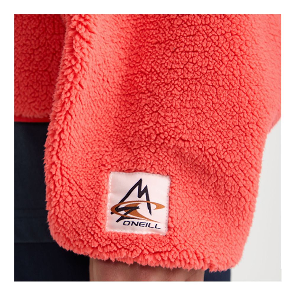 O'Neill CLOUDREST HIGH PILE - Polaire Femme red orcher