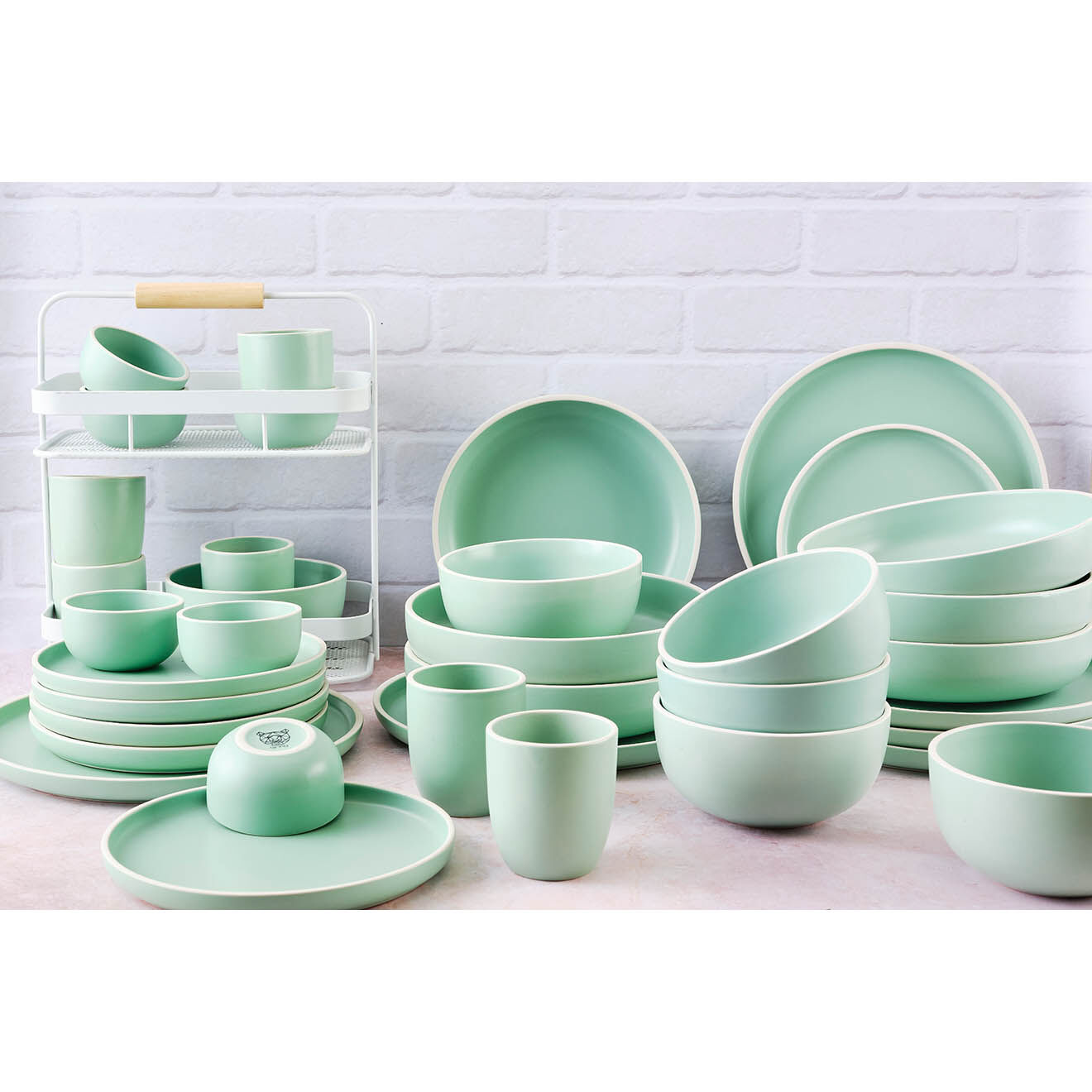 Bjorn Service Complet Origin  Jade - 36 pièces