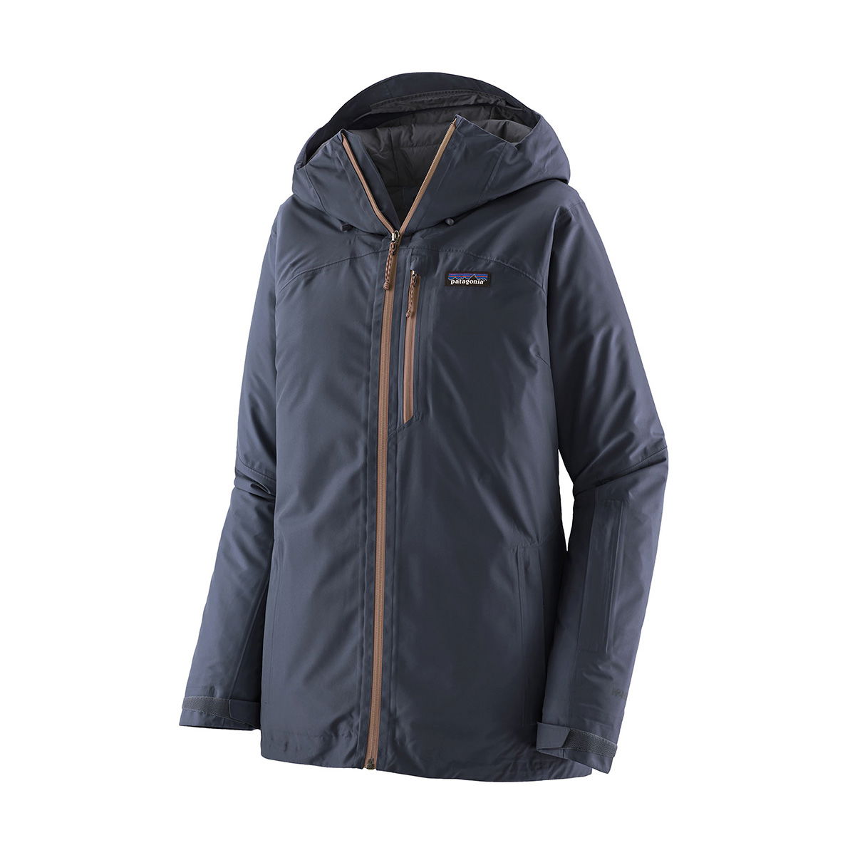 Patagonia Powder Town Insulated Skijakke, dame (Smolder Blue)
