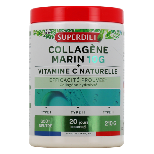 Super Diet Collagène Marin + Vitamine C Naturelle
