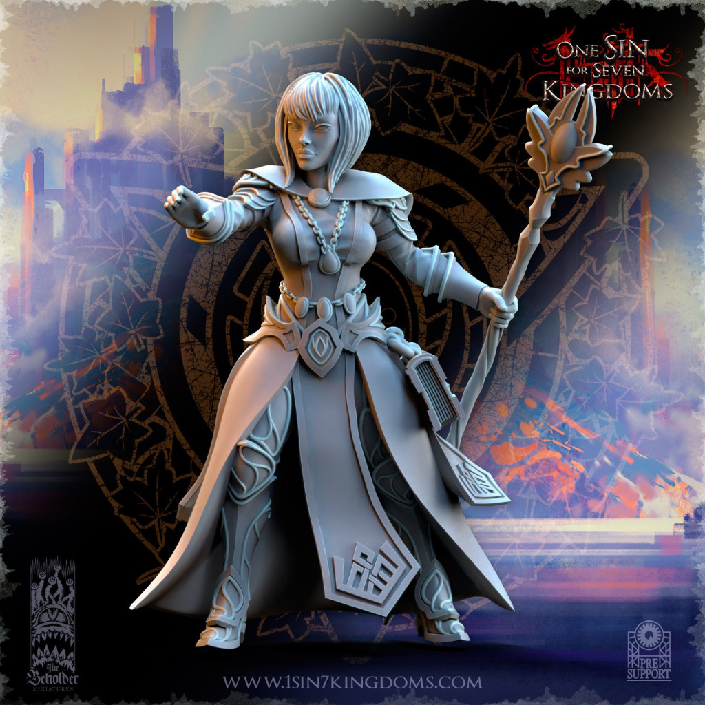 The Beholder Miniatures - Elfes - Sorcières