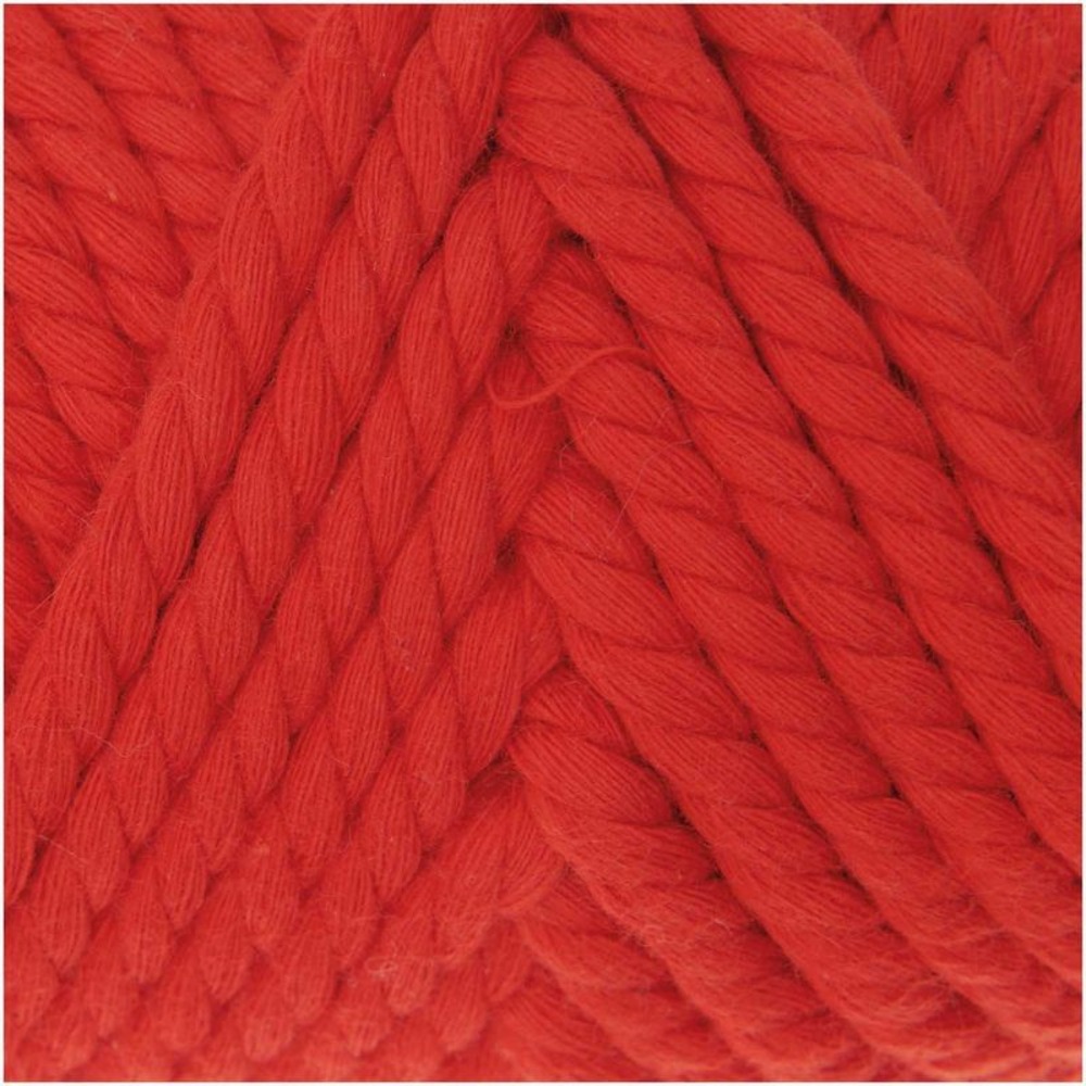 Pelote de corde en coton 25 m - rouge
