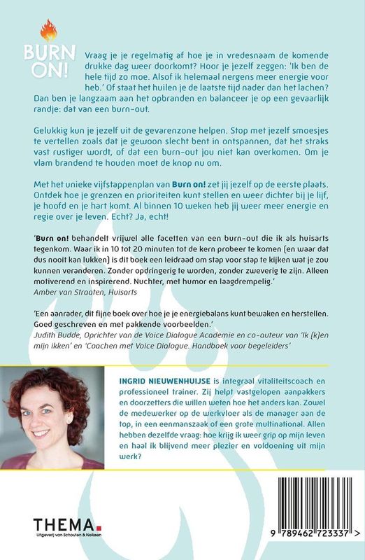 Gezondheid & Psychologie - Burn on! - Vijfstappenplan - Hulp bij Burn-out