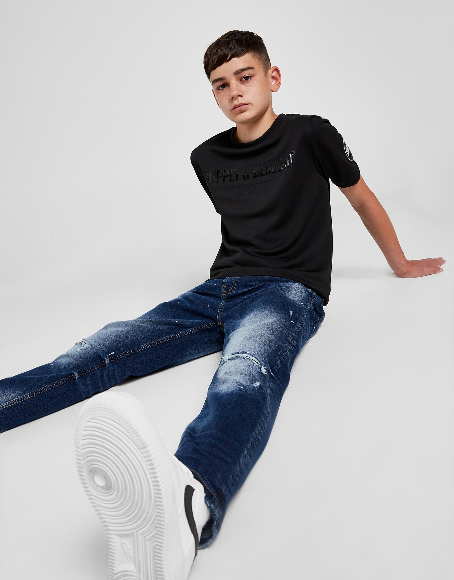 Supply & Demand Jean Black Denim Junior