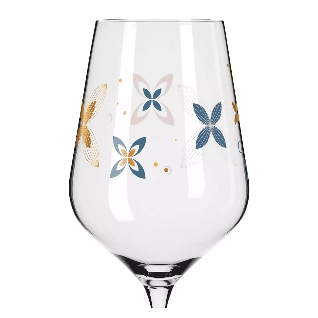 Rotweinglas Herzkristall 570 ml