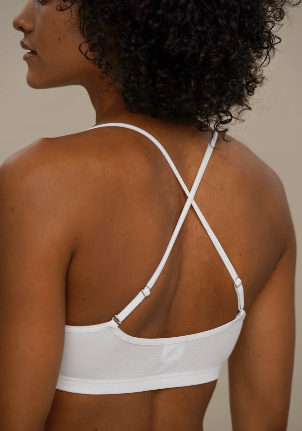 Moi Basics Bandeau BH White