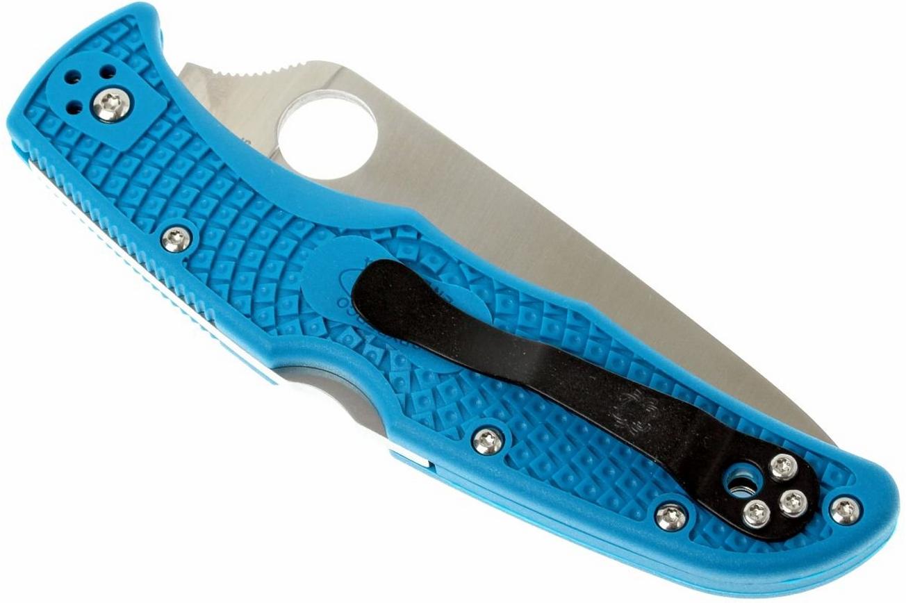 Spyderco Endura 4 Blue C10FPBL zakmes