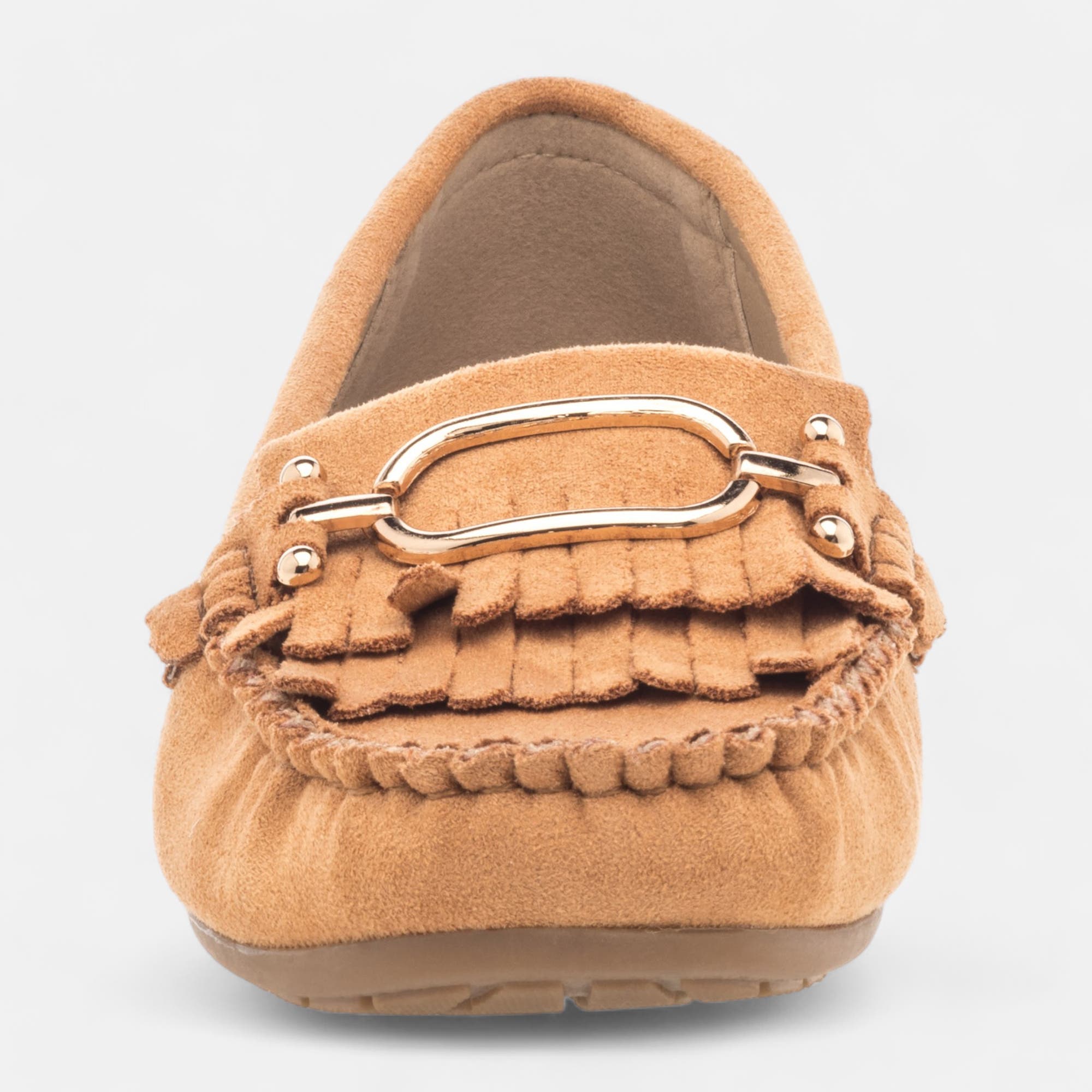 Mocassins Femme camel