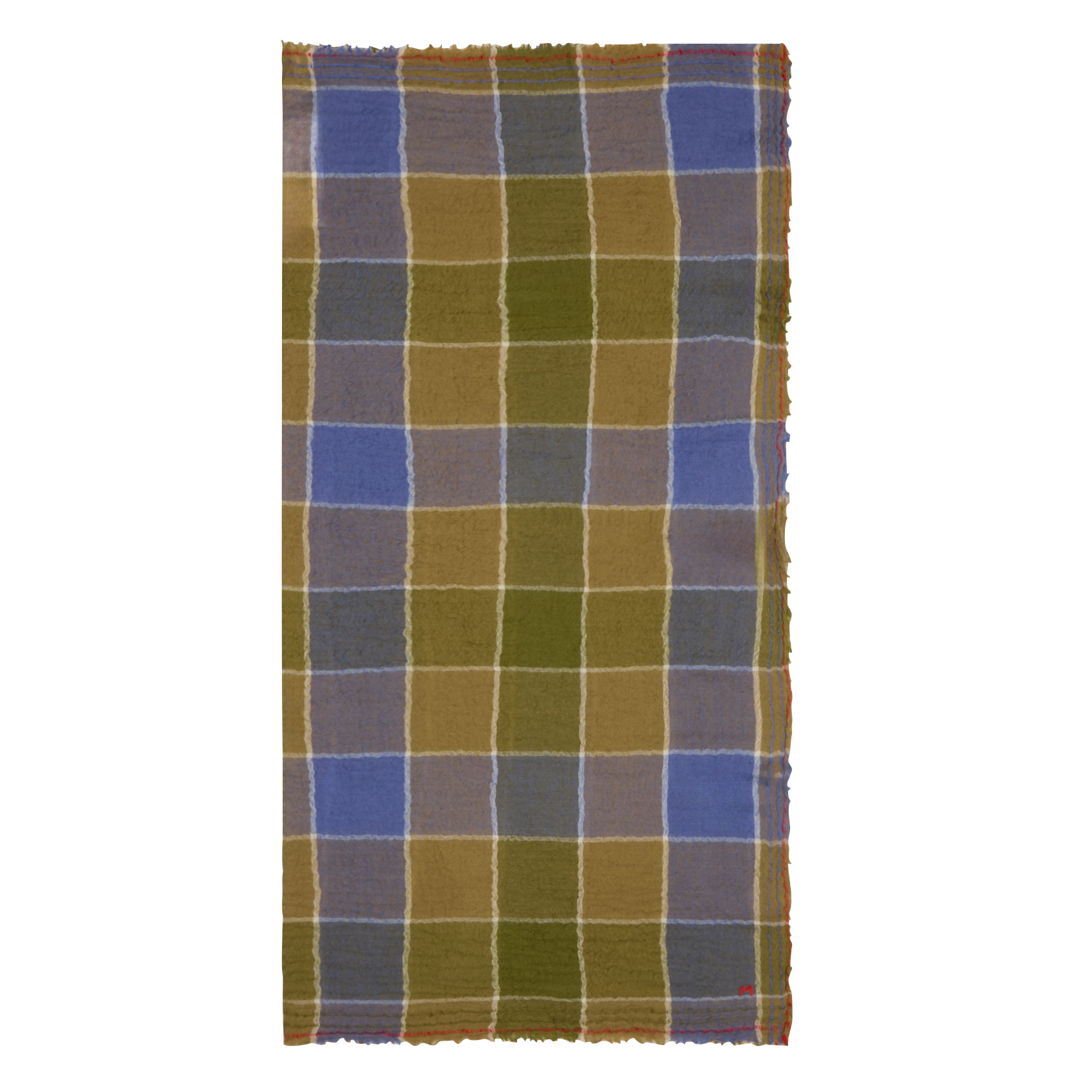 N°686 - Echarpe en laine | Marron