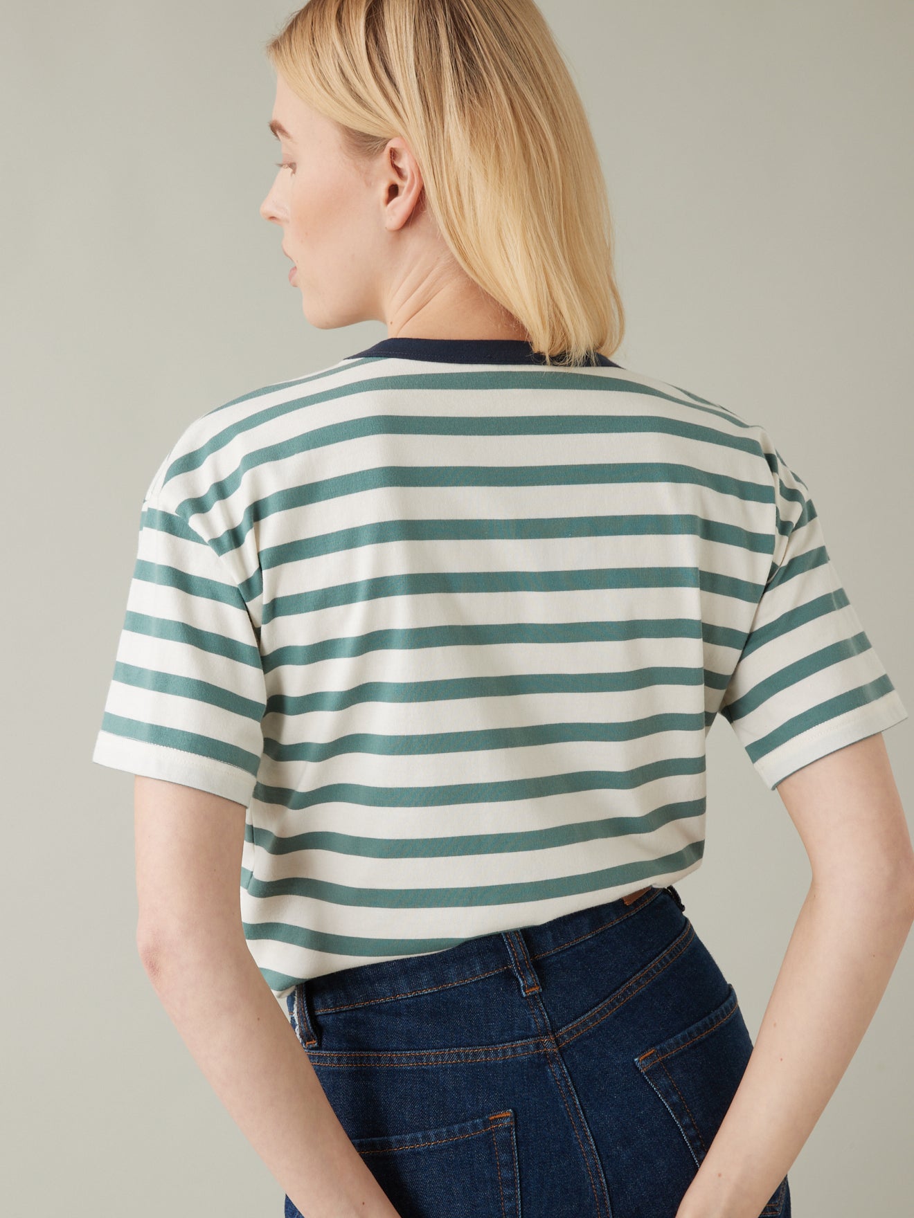 T-shirt rayé femme - coton bio