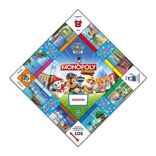 Monopoly Junior Brettspiel Paw Patrol