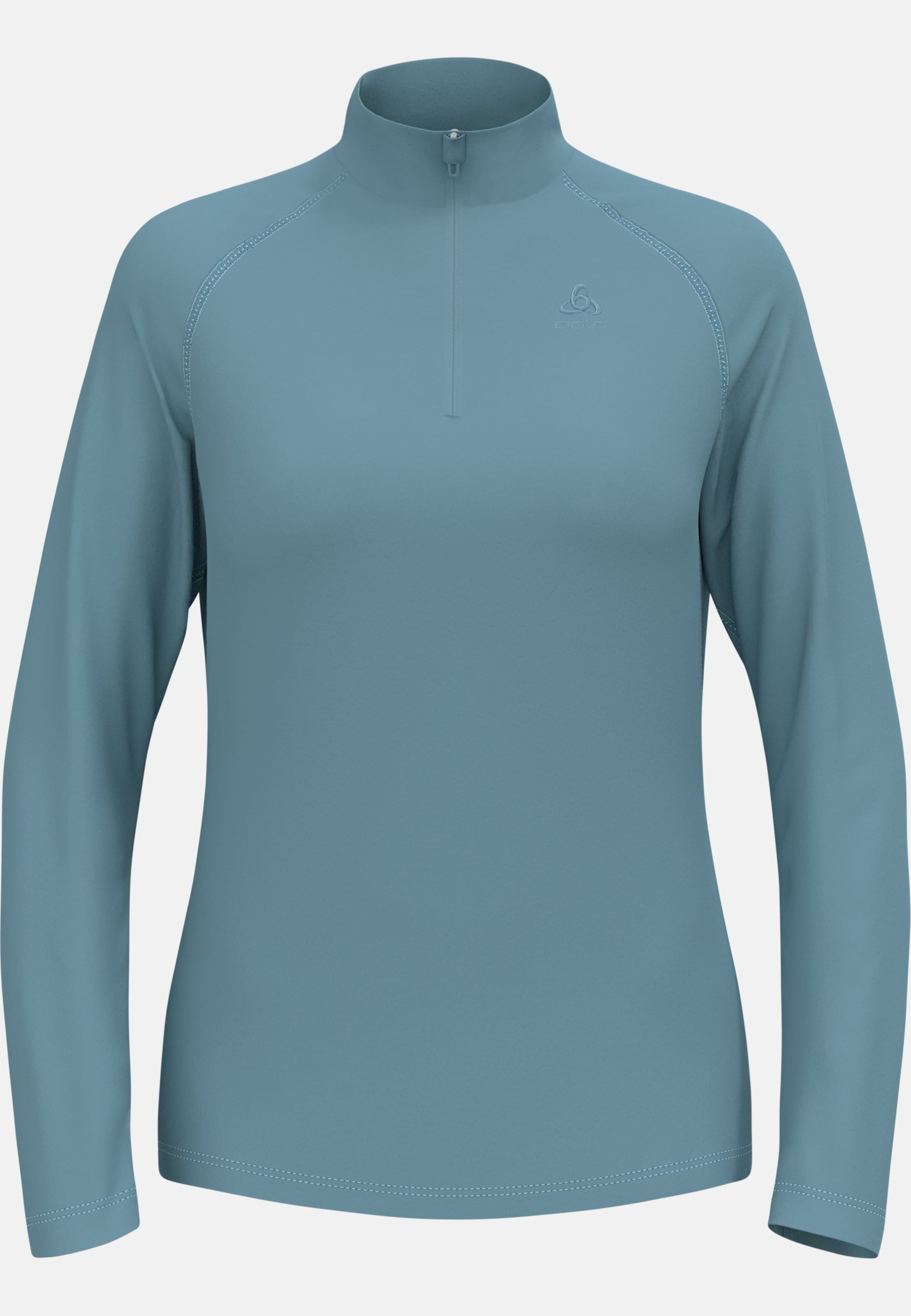 Rigi Mid Layer mit Halbreissverschluss in provincial blue