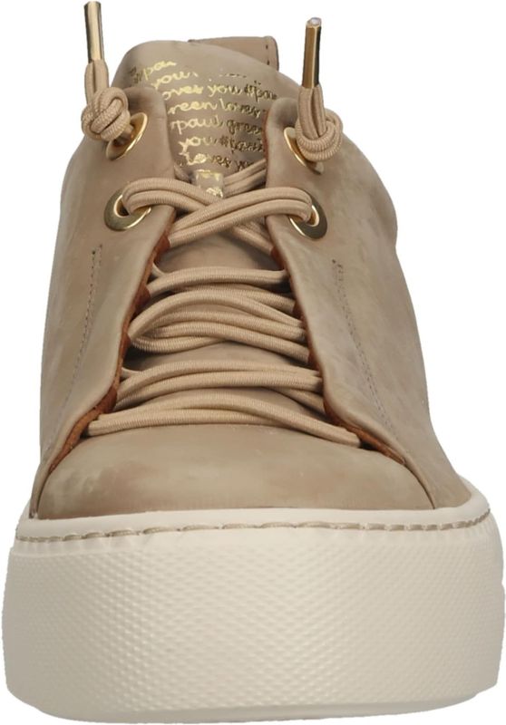 Sneakers - Effen - Suède - Flexibele Zool - Middelhoge Hak