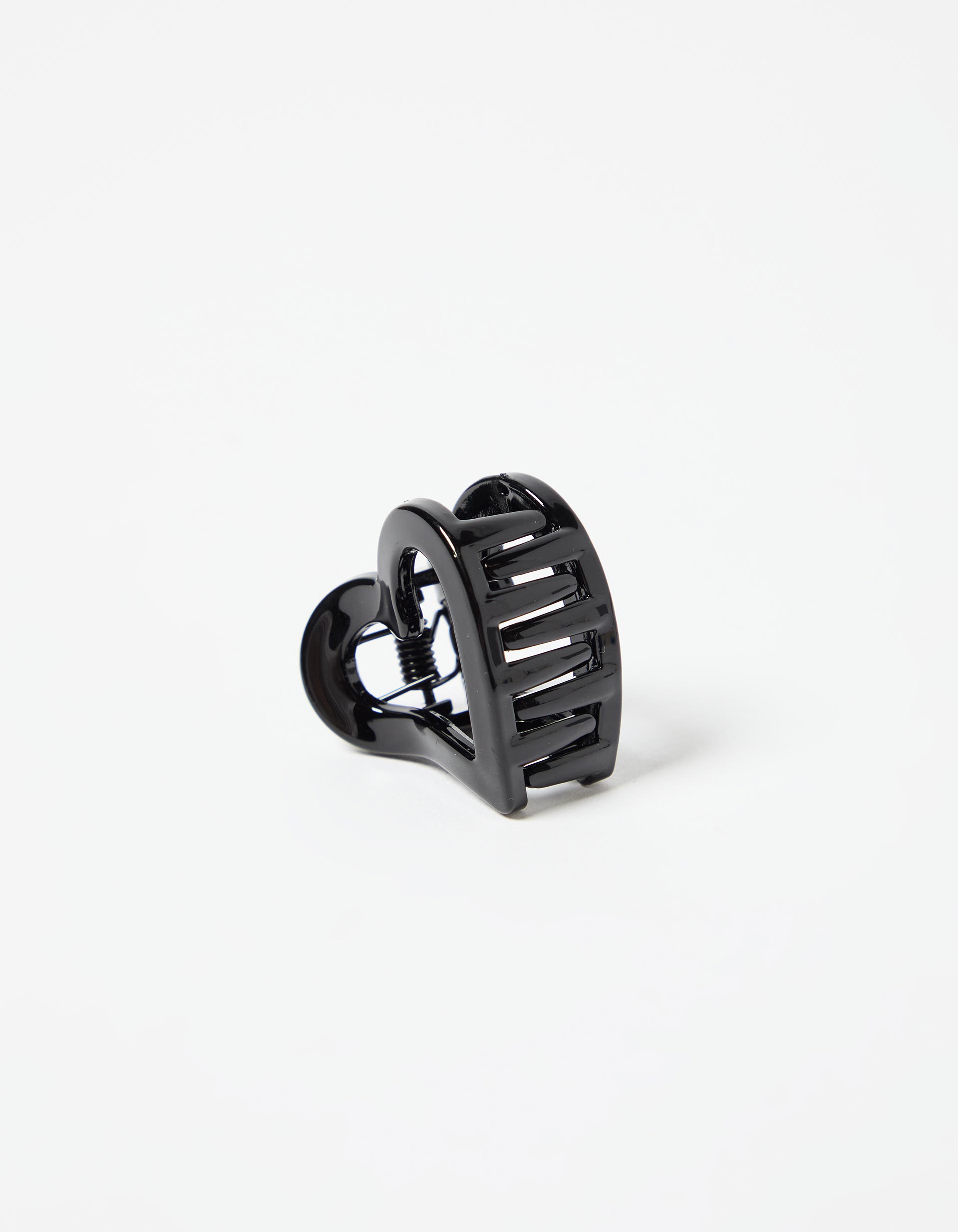 Mola de Cabelo Coração, Mulher, Preto