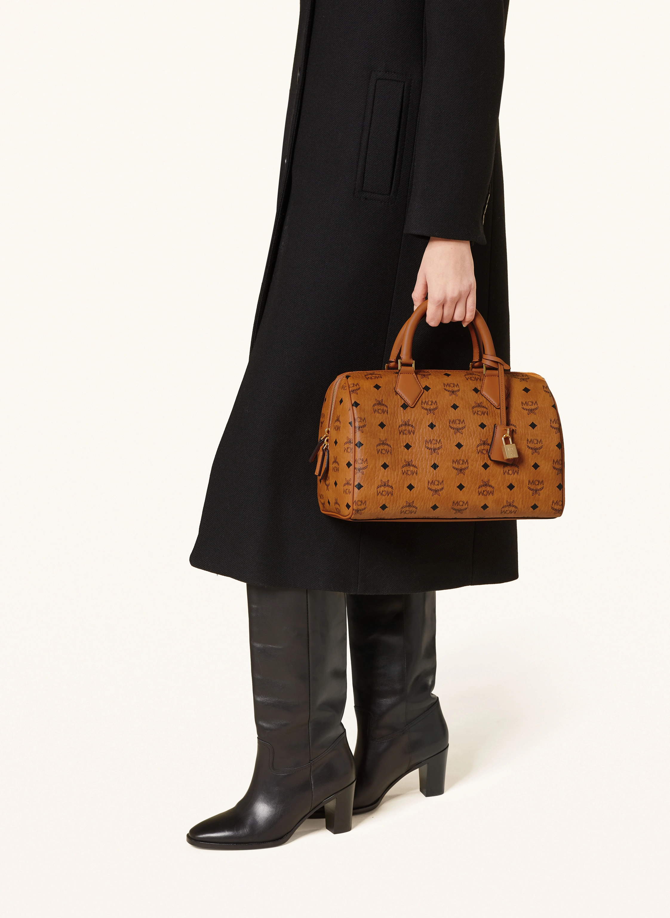 MCM Handtasche ELLA BOSTON VISETOS MEDIUM
