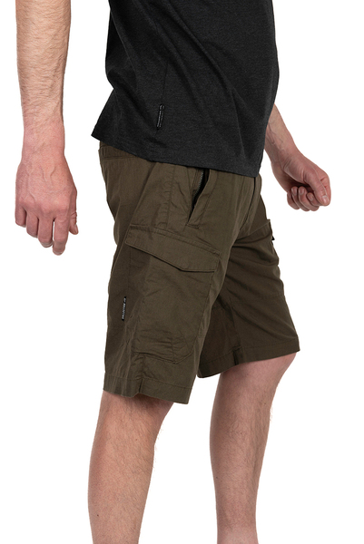 Short Fox Collection LW Cargo Shorts Green & Black