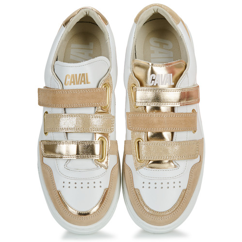 Caval - VELCROS - Blanc / Doré