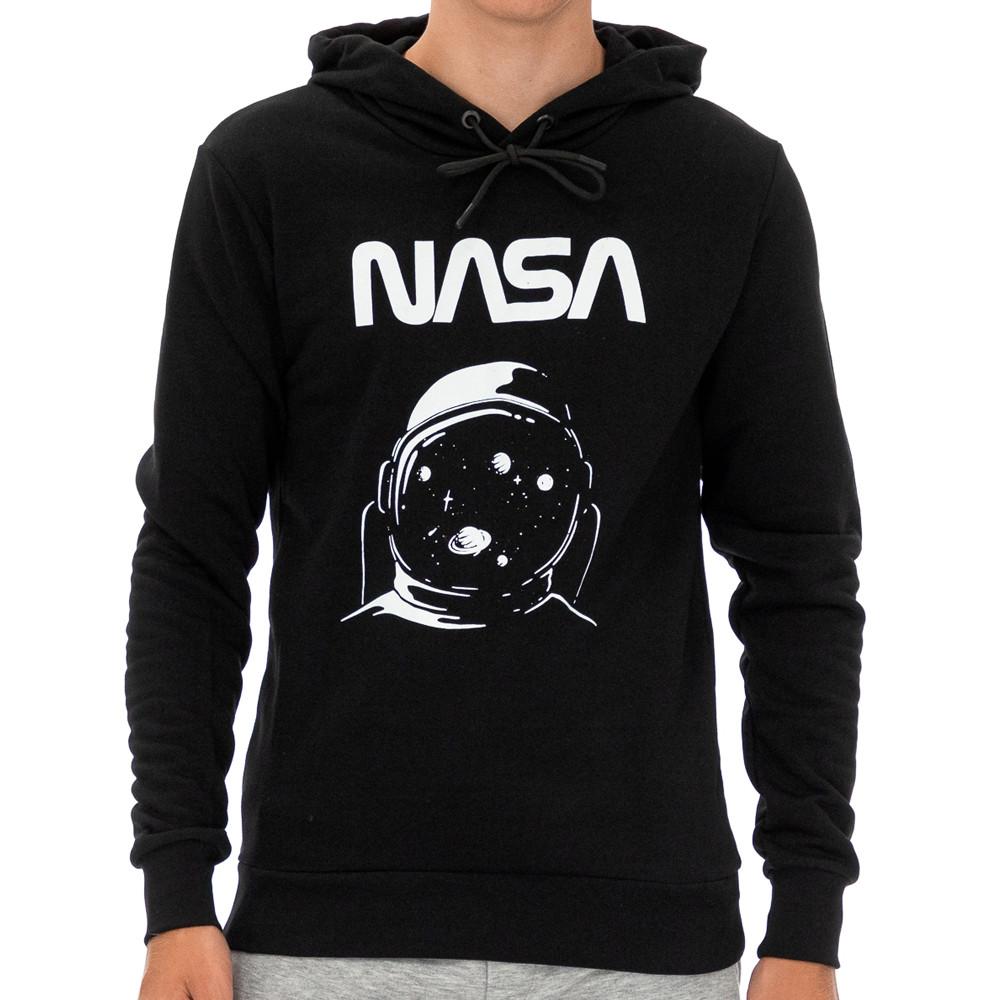 Nasa Sweat à capuche Noir Homme Nasa 68H