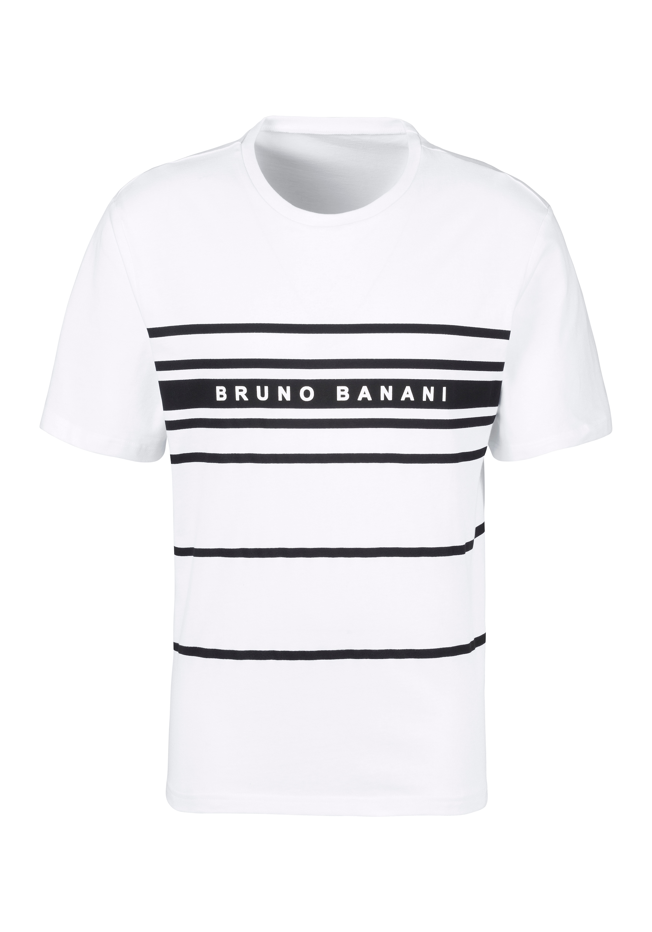 Bruno Banani Pyjama 1 Stück, 2 Stk. tlg., Schlafanzug mit Logodruck