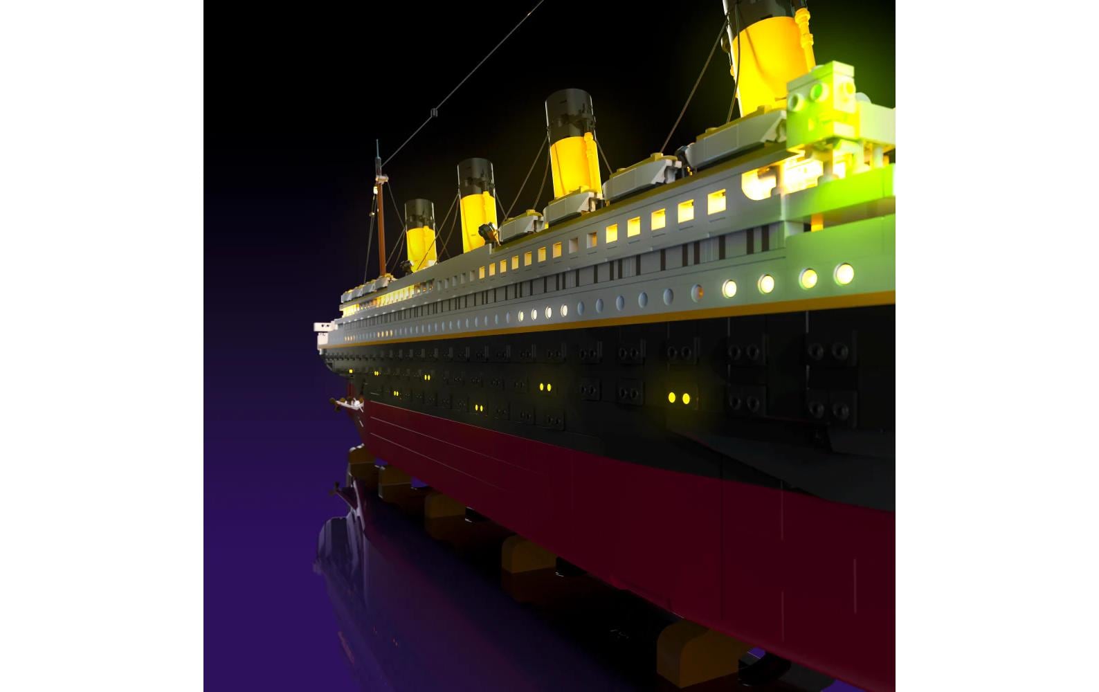 LED-Licht-Set für LEGO® LMB 2.0 für 10294 Titanic<br>Beleuchtungs-Kit