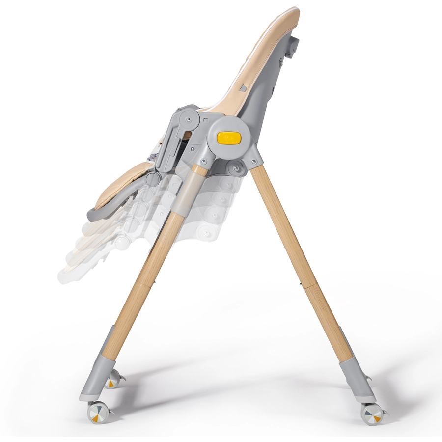 Kinderkraft Hochstuhl LASTREE grey