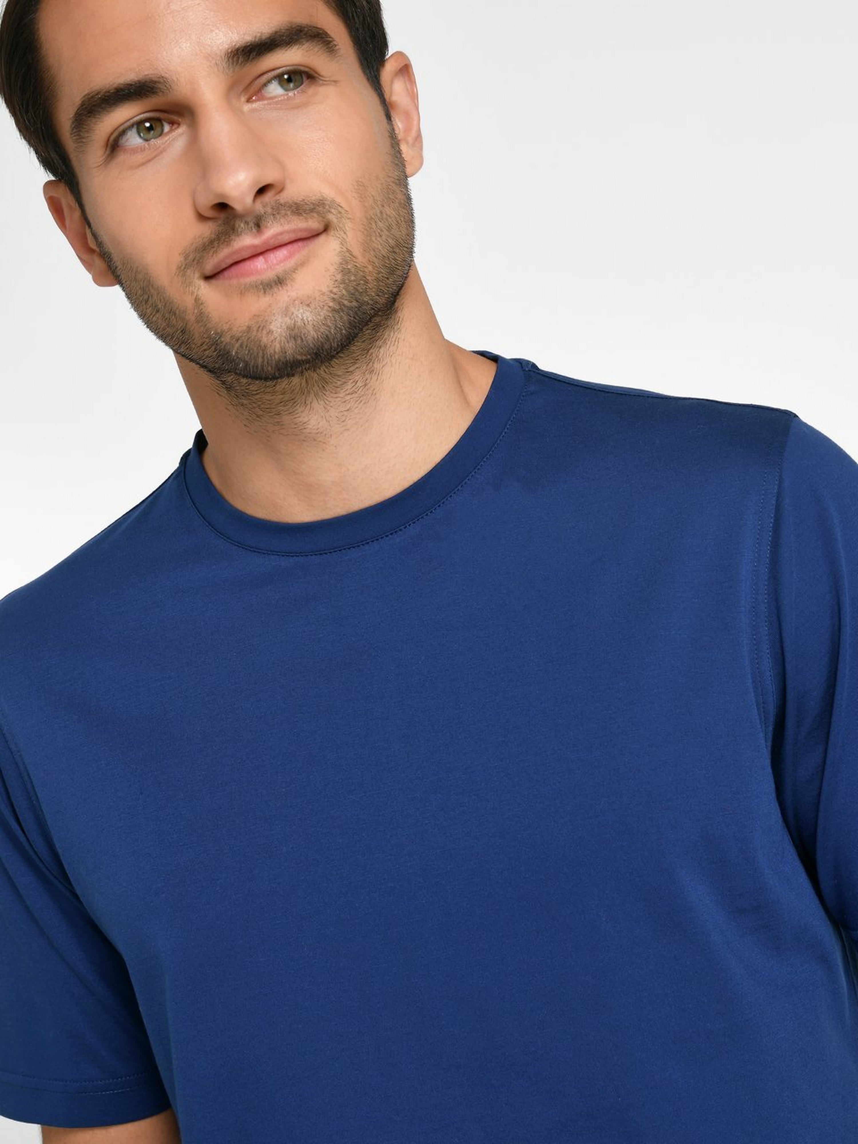 Rundhals-Shirt mit 1/2-Arm