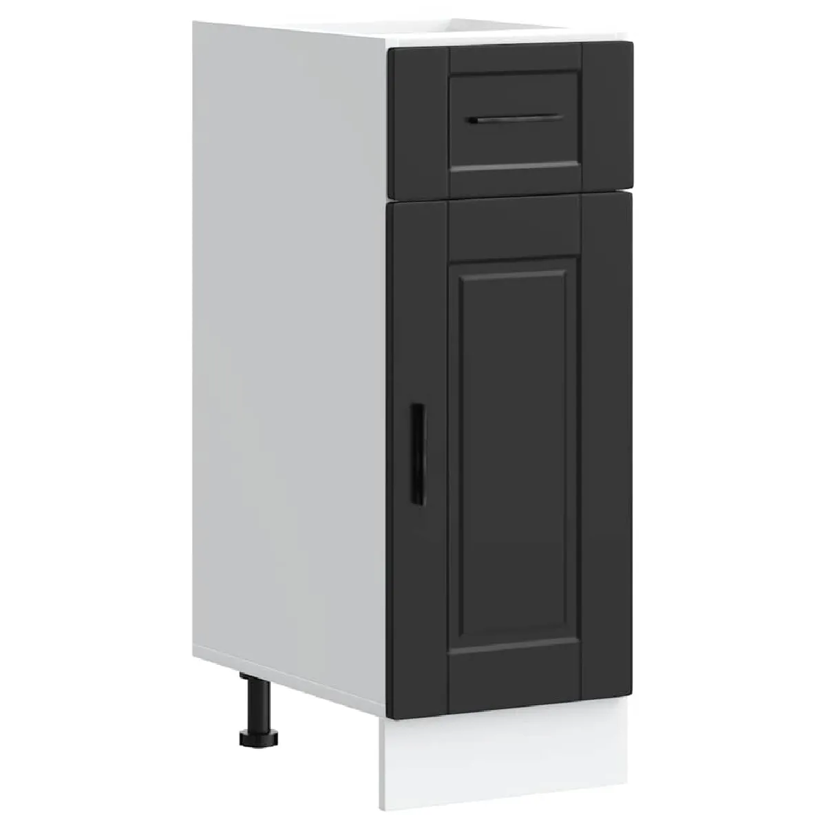 vidaXL Armoire de Cuisine Porto - Noir