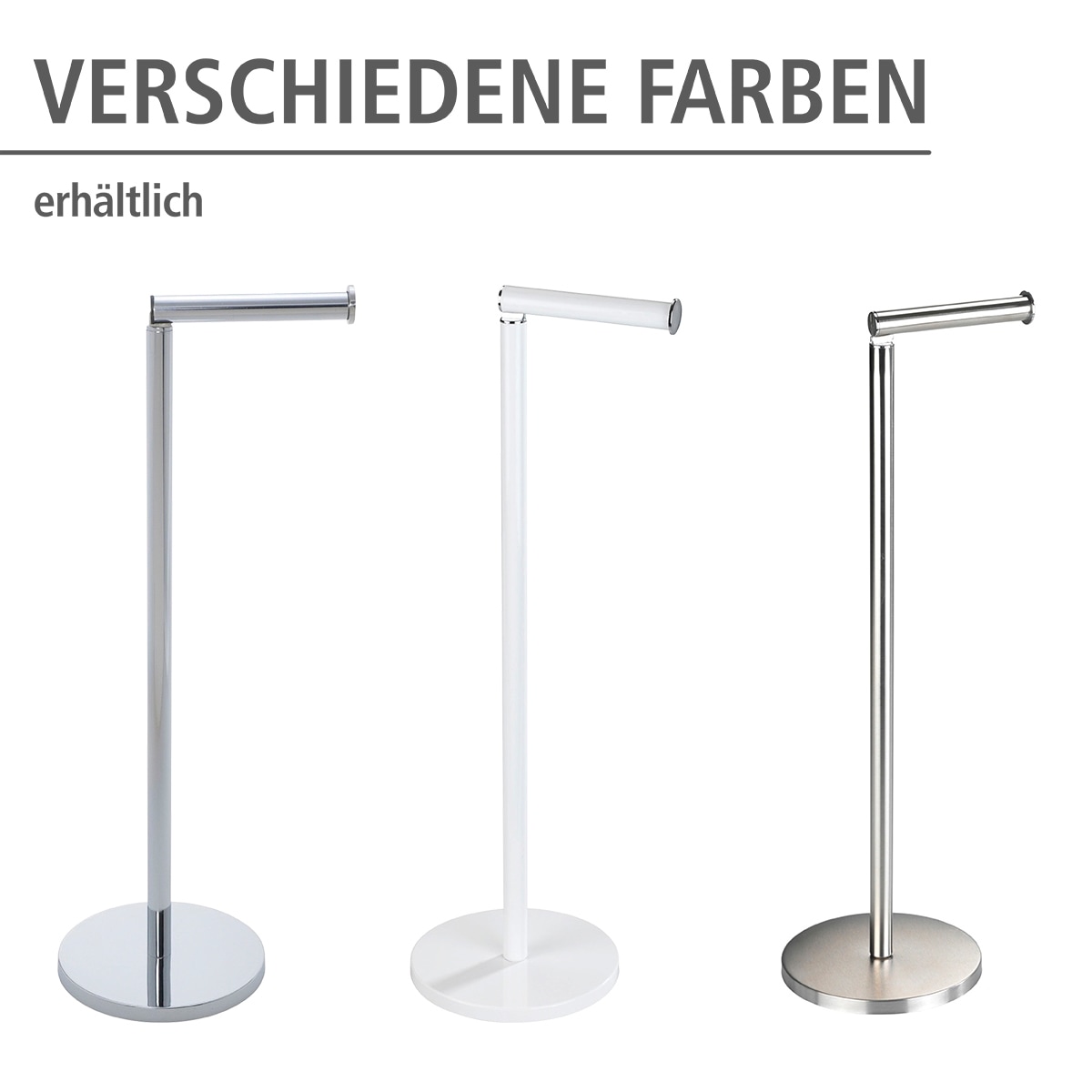 WENKO Toilettenpapierhalter stehend