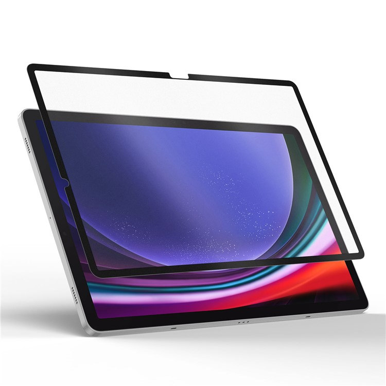 Samsung Galaxy Tab S9  Plus / S8  Plus / S7  Plus / S7 FE Papier-Textur Paper-Feel Vollbild Display Schutzfolie Wiederverwendbar