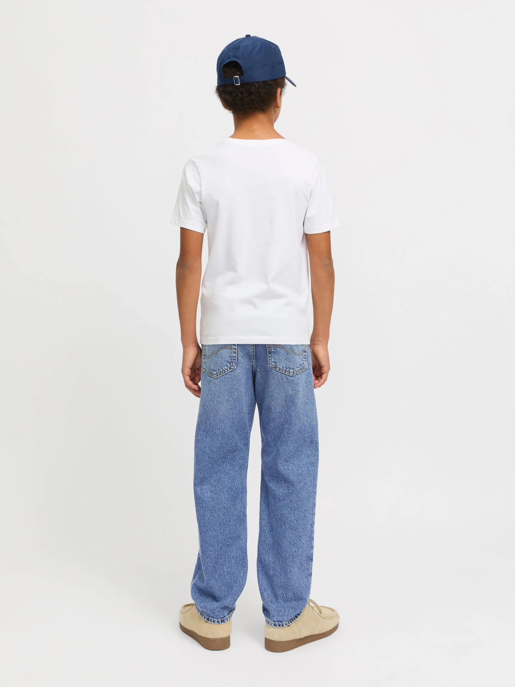 Blauw - JACK & JONES Junior Chris Relaxed Fit Jeans