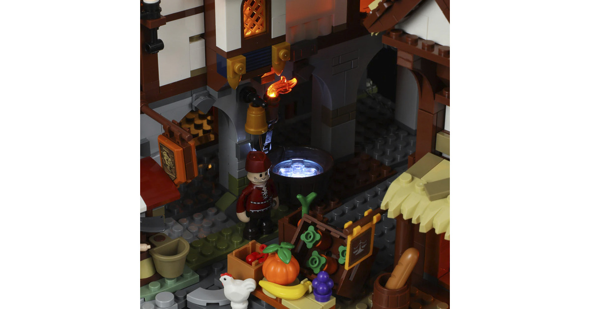 LumibricksMiddle Ages - Medieval Market Constructiespeelgoed  (F9015)
