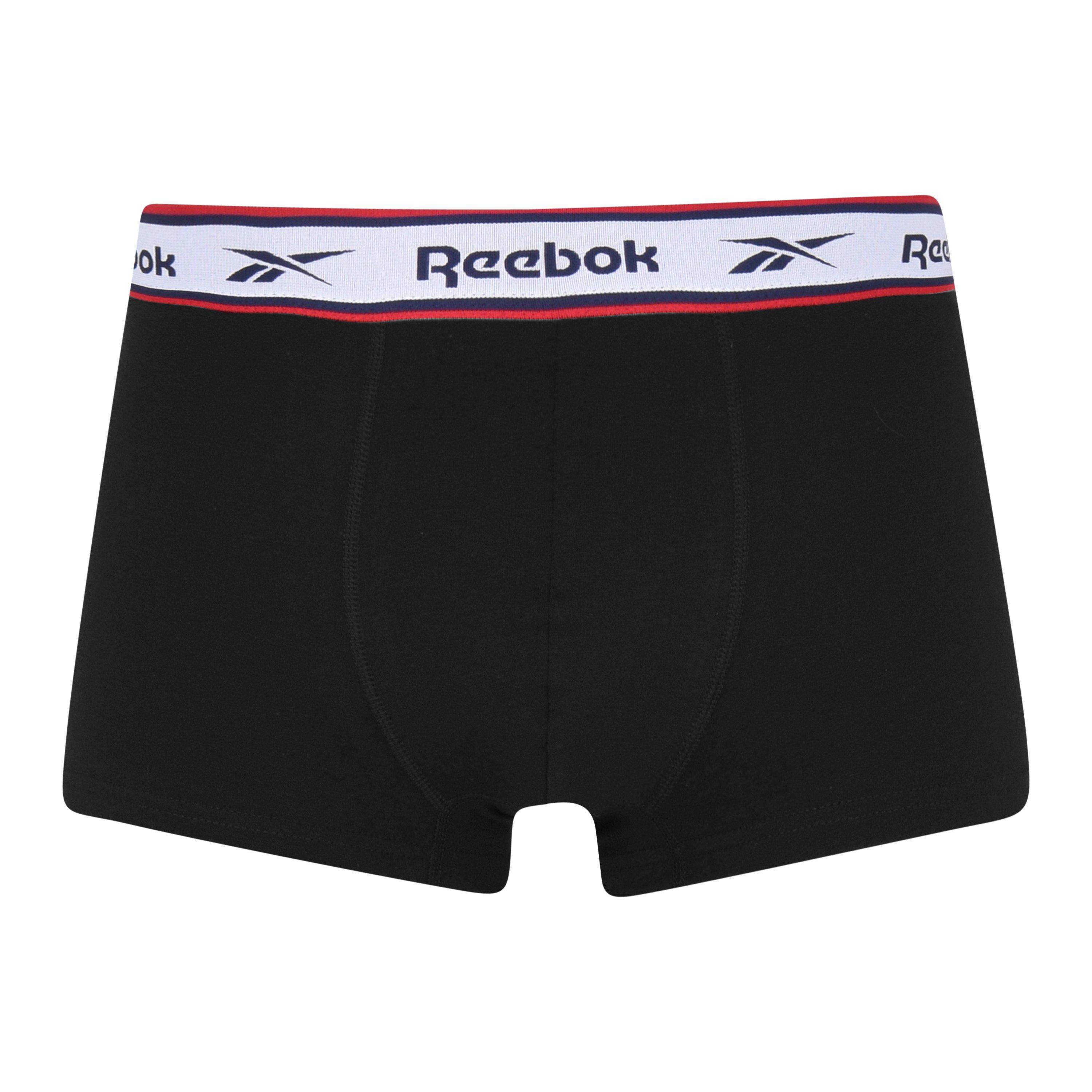 Reebok 3 Pack Boxer Shorts Mens
