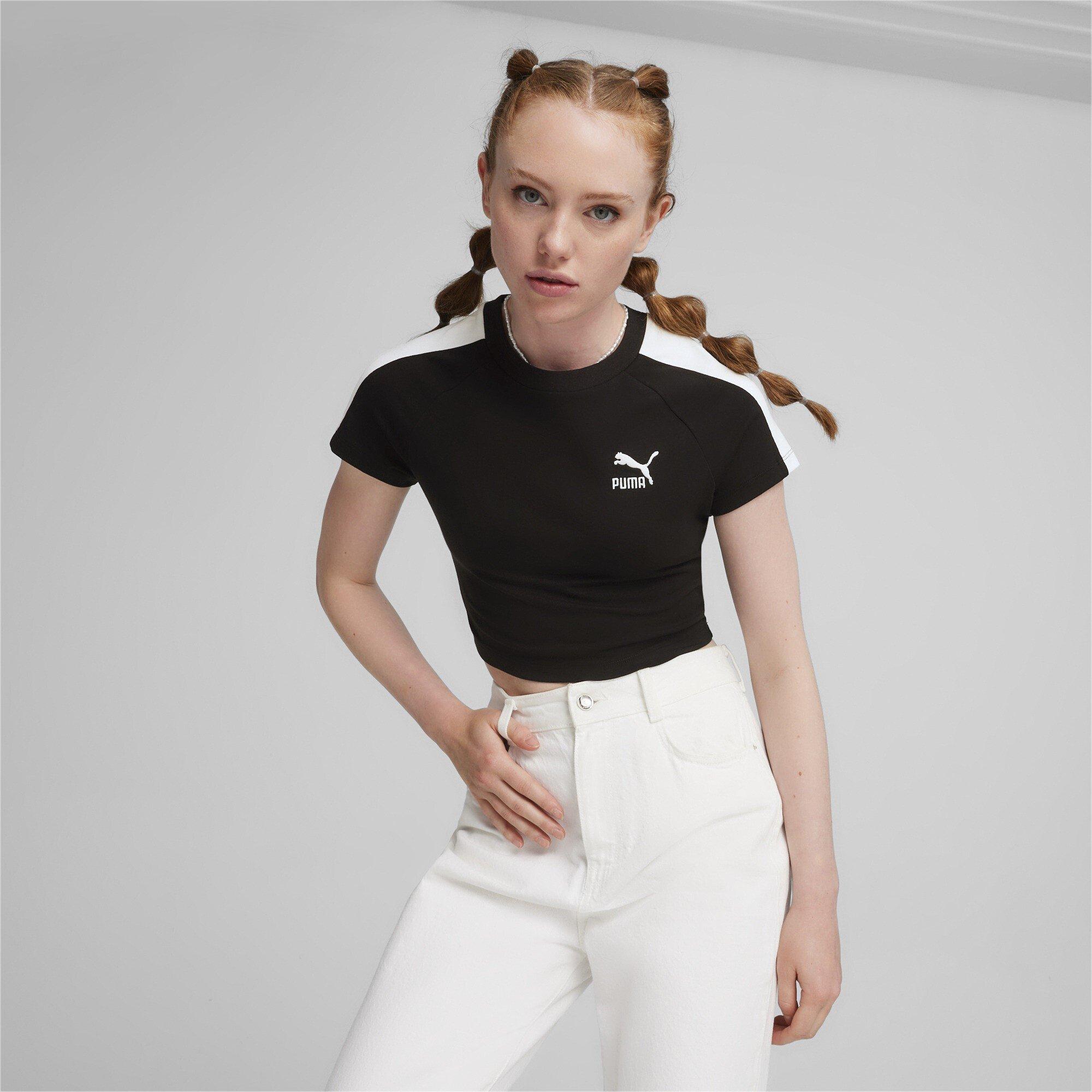 Puma Iconic T7 Baby Tee Womens