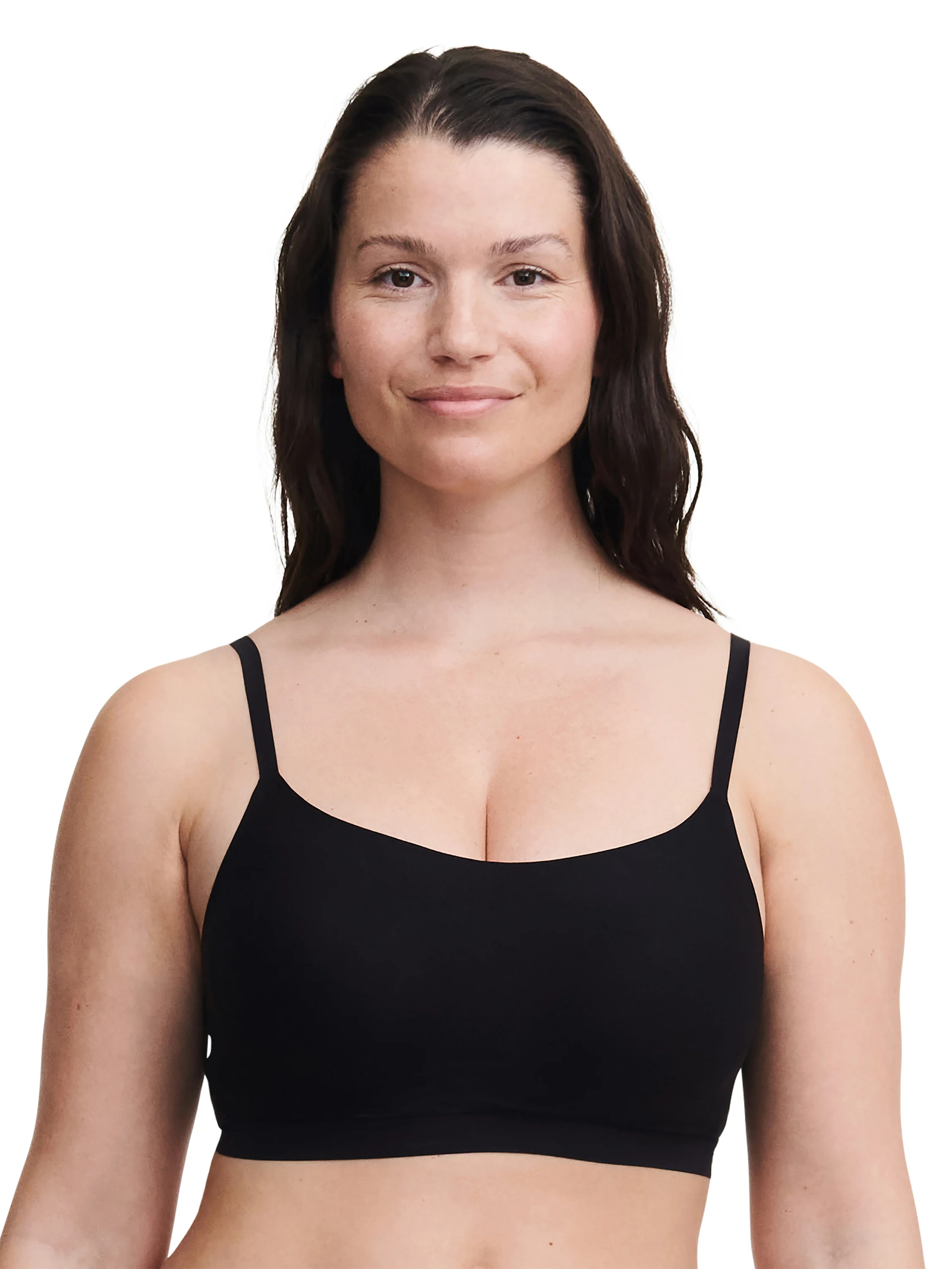 SOFTSTRETCH - Bralette coques | Noir