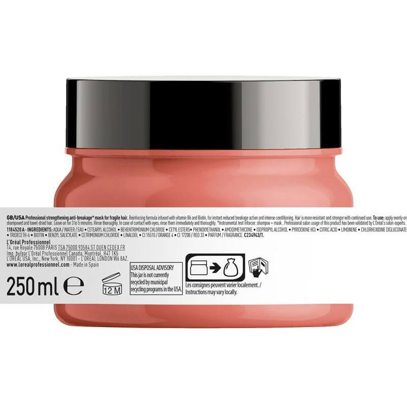 Masque Inforcer L'Oréal Professionnel 250ML