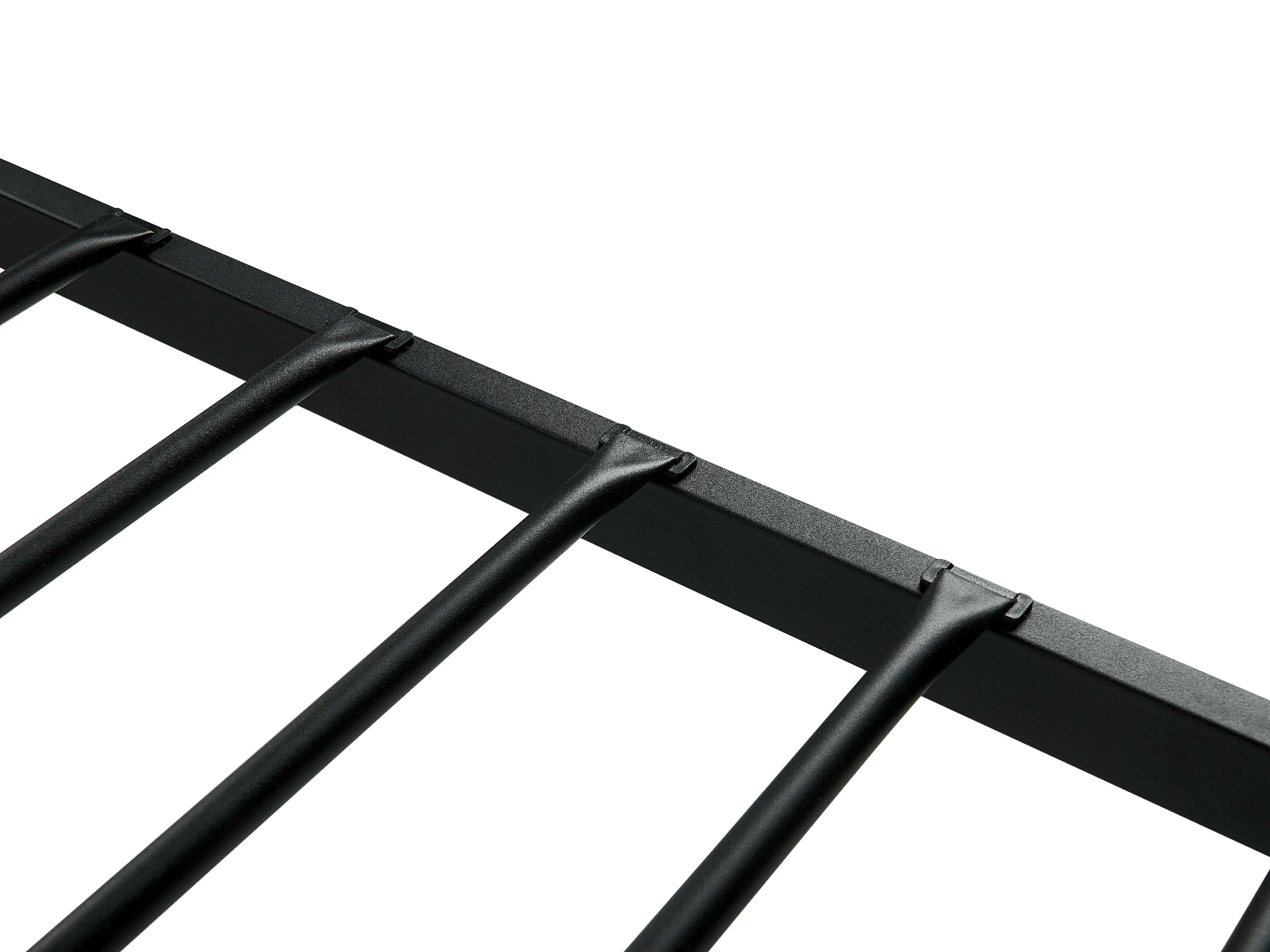 Bed Metaal BATTUT 90 x 200 cm Zwart