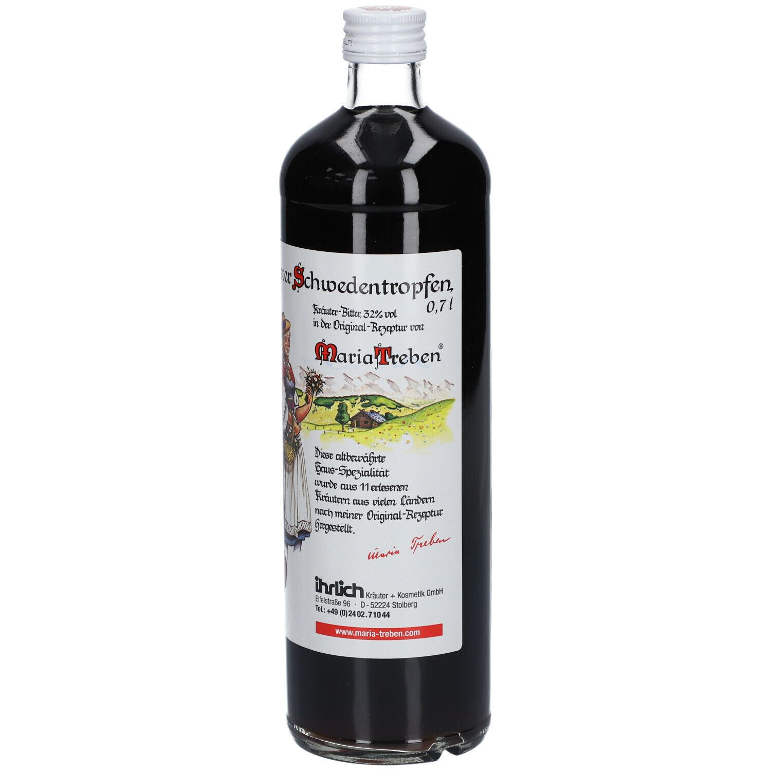Maria Treben® Bitterer Schwedentropfen 32% vol.