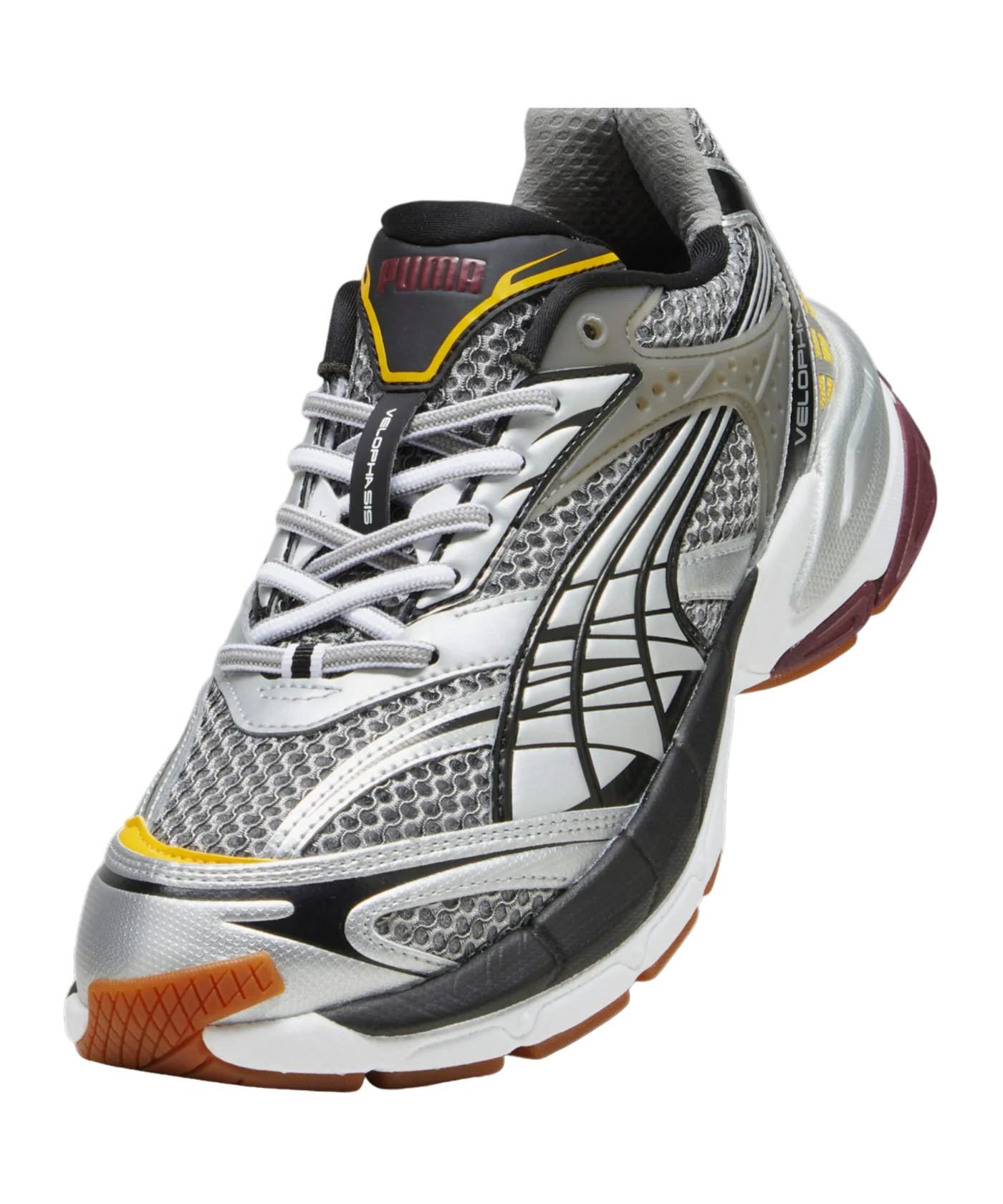 PUMA Velophasis Phased Grau Schwarz Weiss