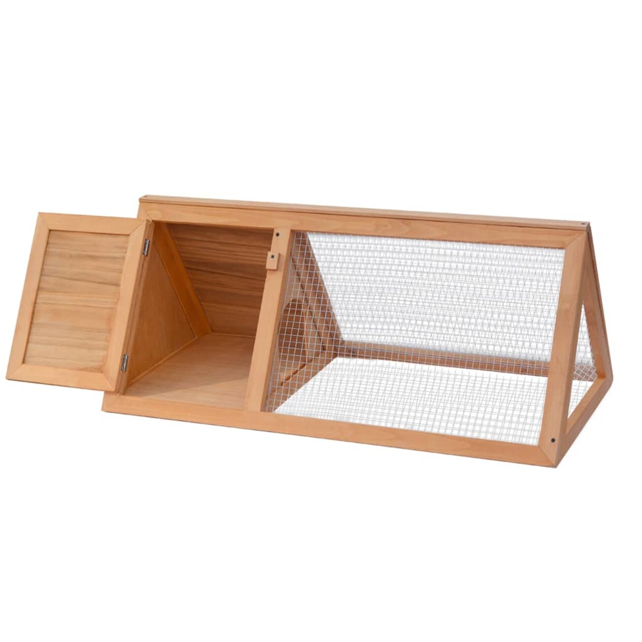 VidaXL Holz Kaninchenstall / Kleintierstall braun